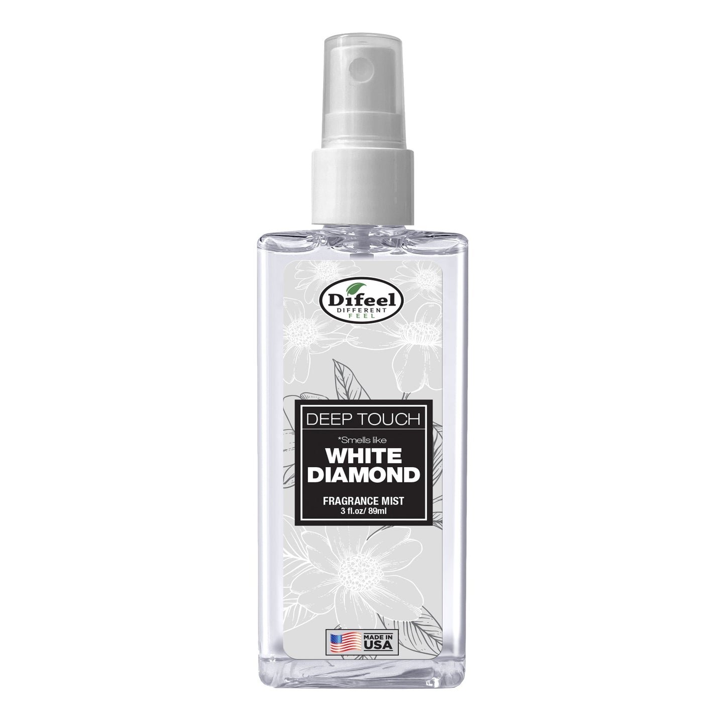 BRUME PARFUMÉE DIFEEL DEEP TOUCH SENTEUR WHITE DIAMOND 3OZ