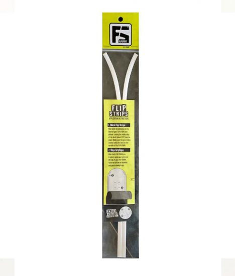 Flip Strips Concave Implant - White