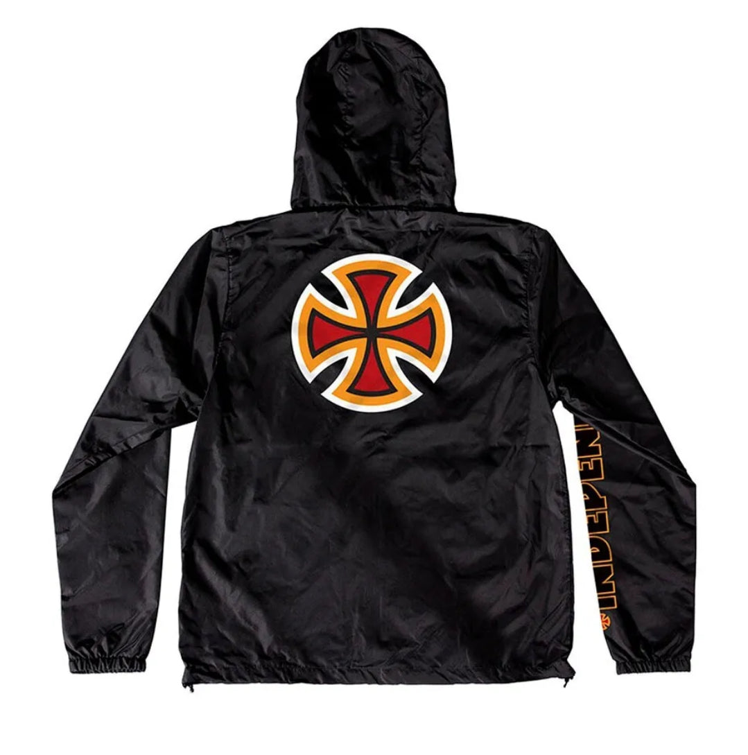 Independent 'BC Primary' Windbreaker - Black