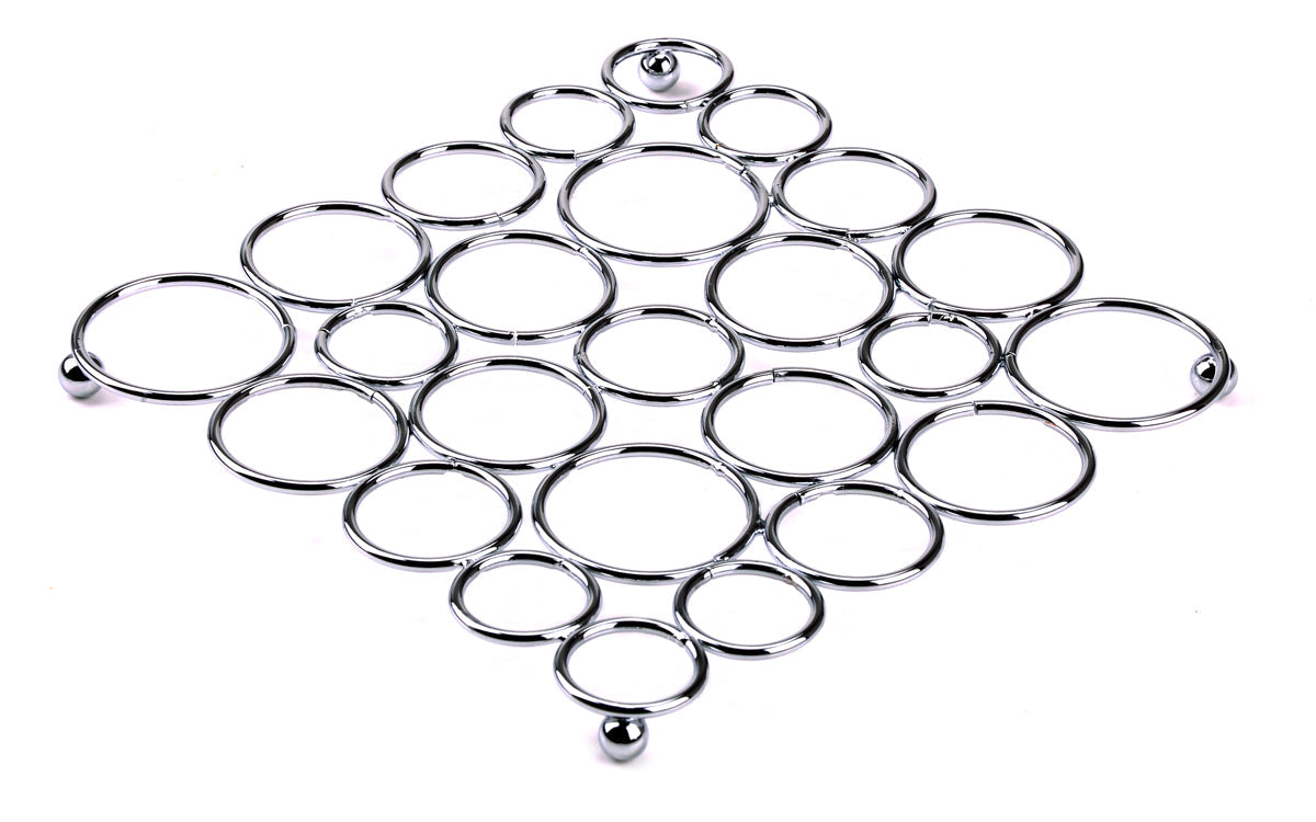 ITY Chrome Square Trivet - G3841