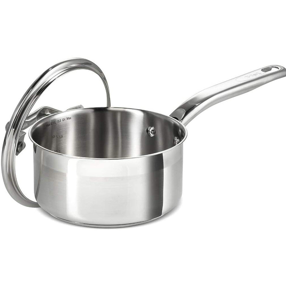 T-FAL 2Qt Stainless Steel Sauce Pan - G7072374
