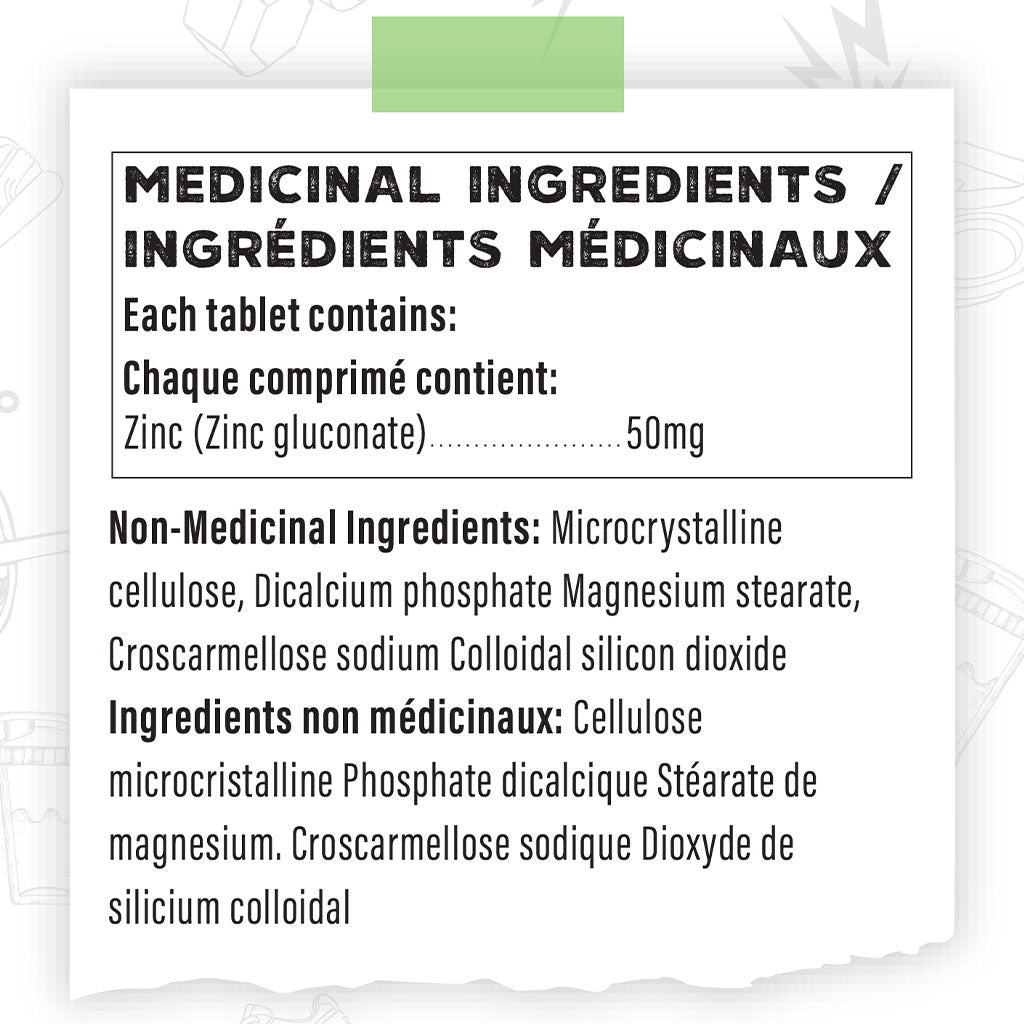 Go Protein ZINC, 30 Day Supply