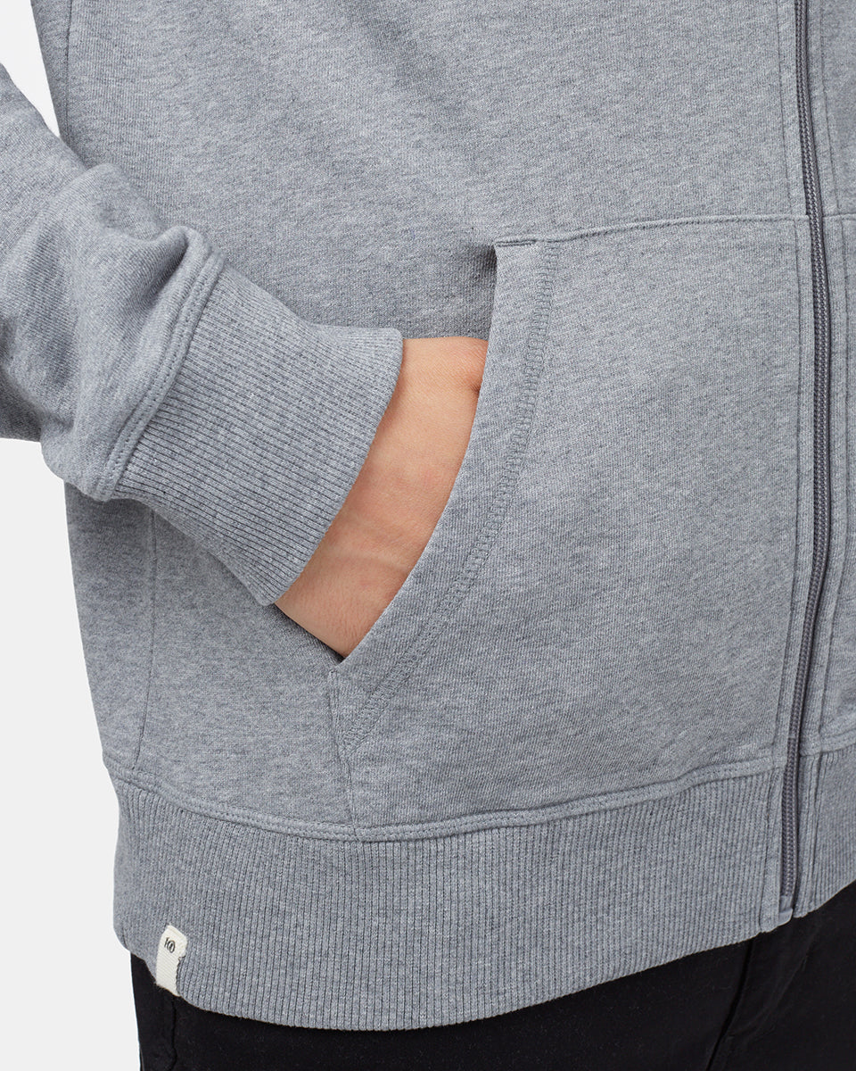 Organic Cotton Zip Hoodie