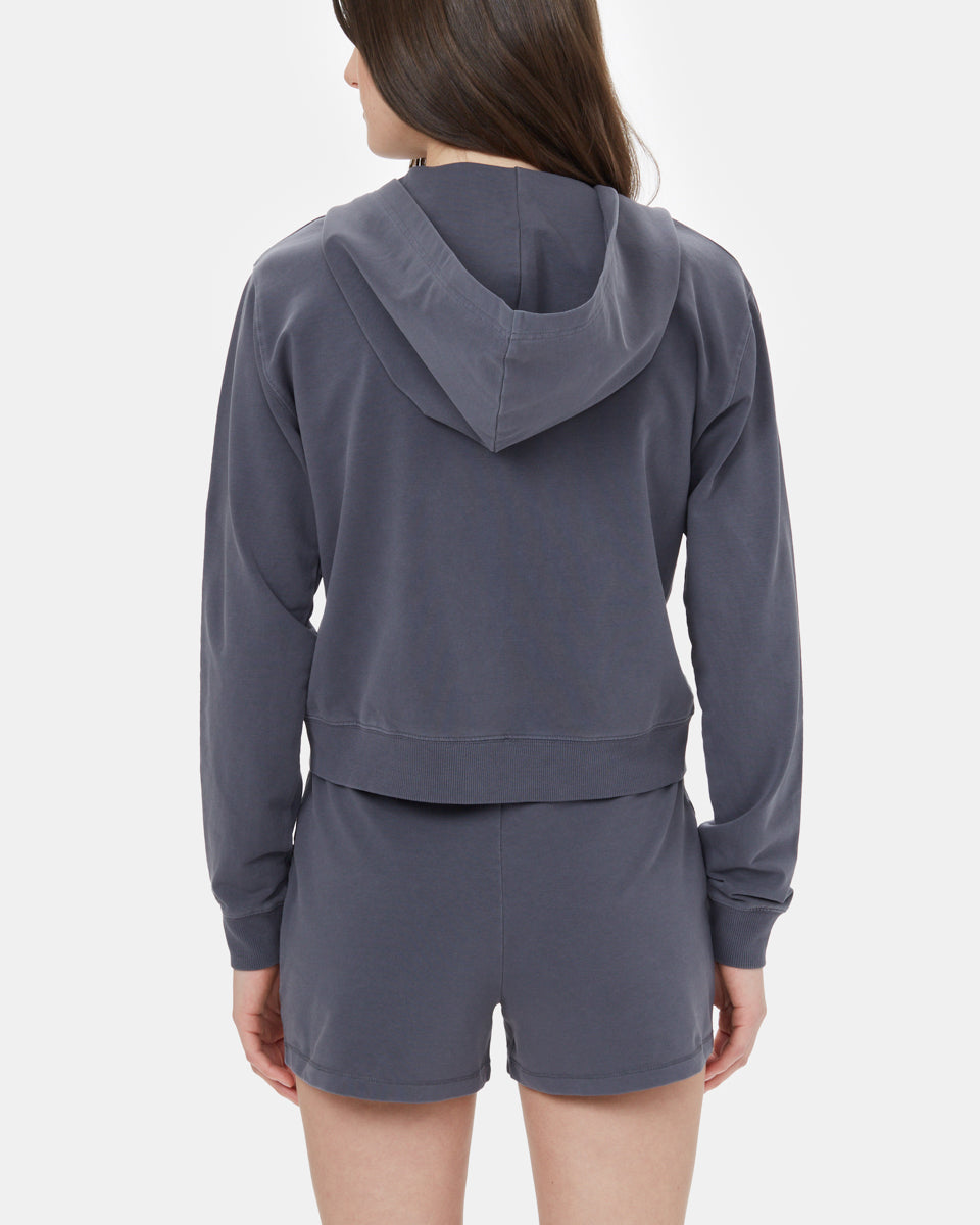French Terry Zip Hoodie