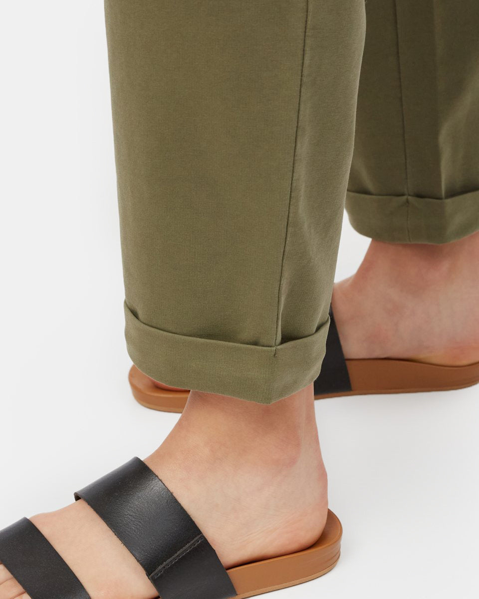 French Terry V-Neck Jumpsuit