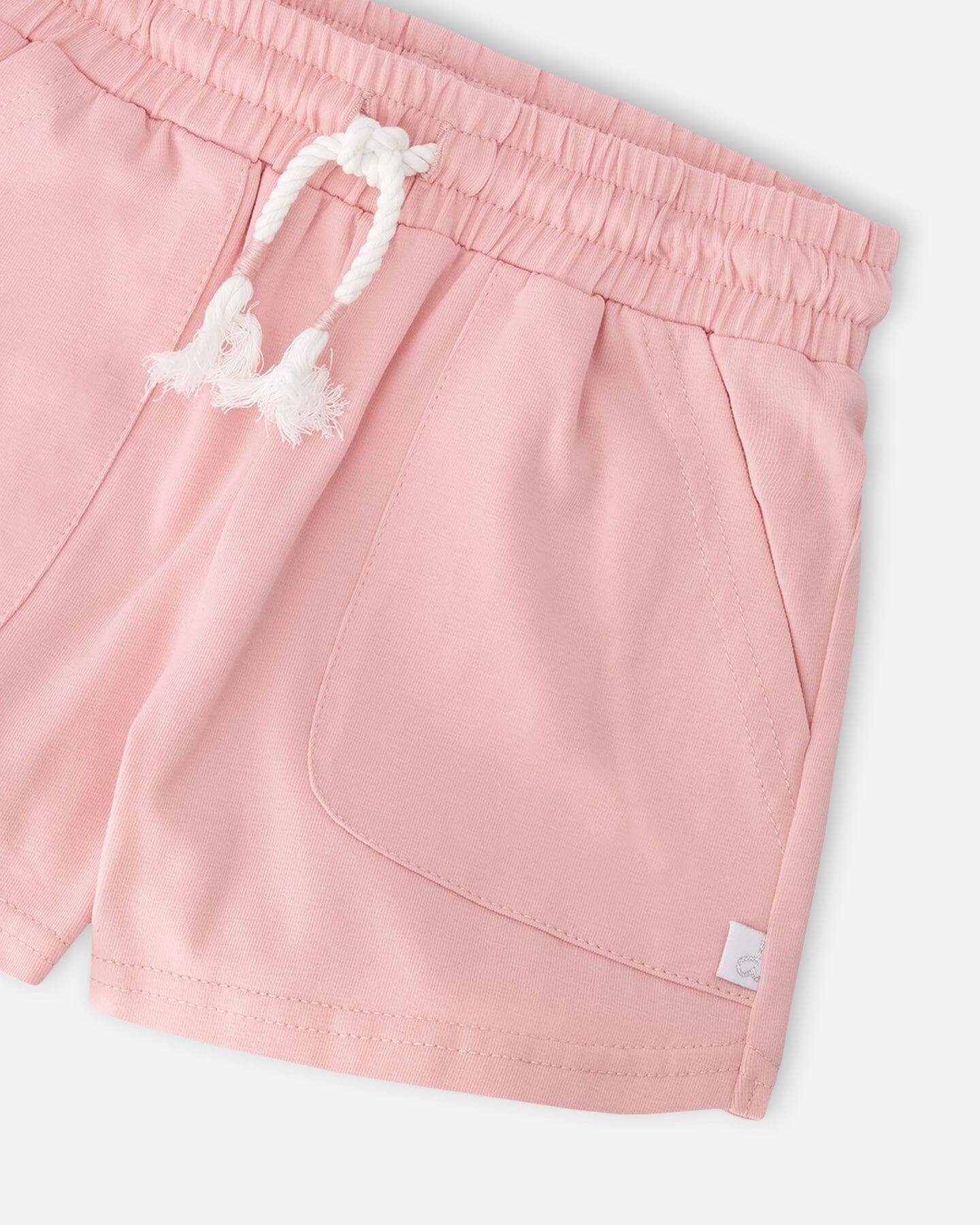 Organic Cotton Jersey Shorts Dusty Pink