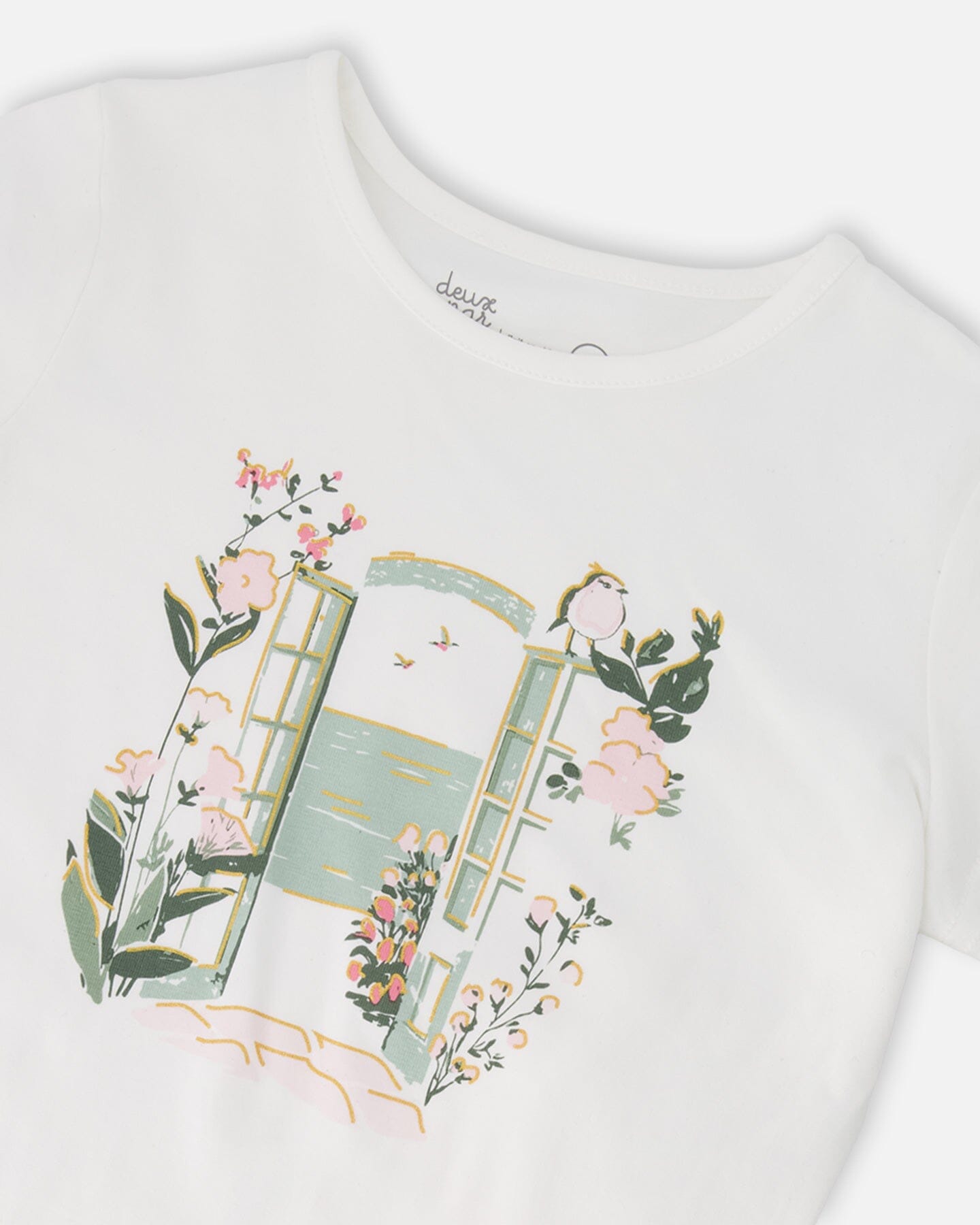 Organic Cotton Jersey T-Shirt Off-White