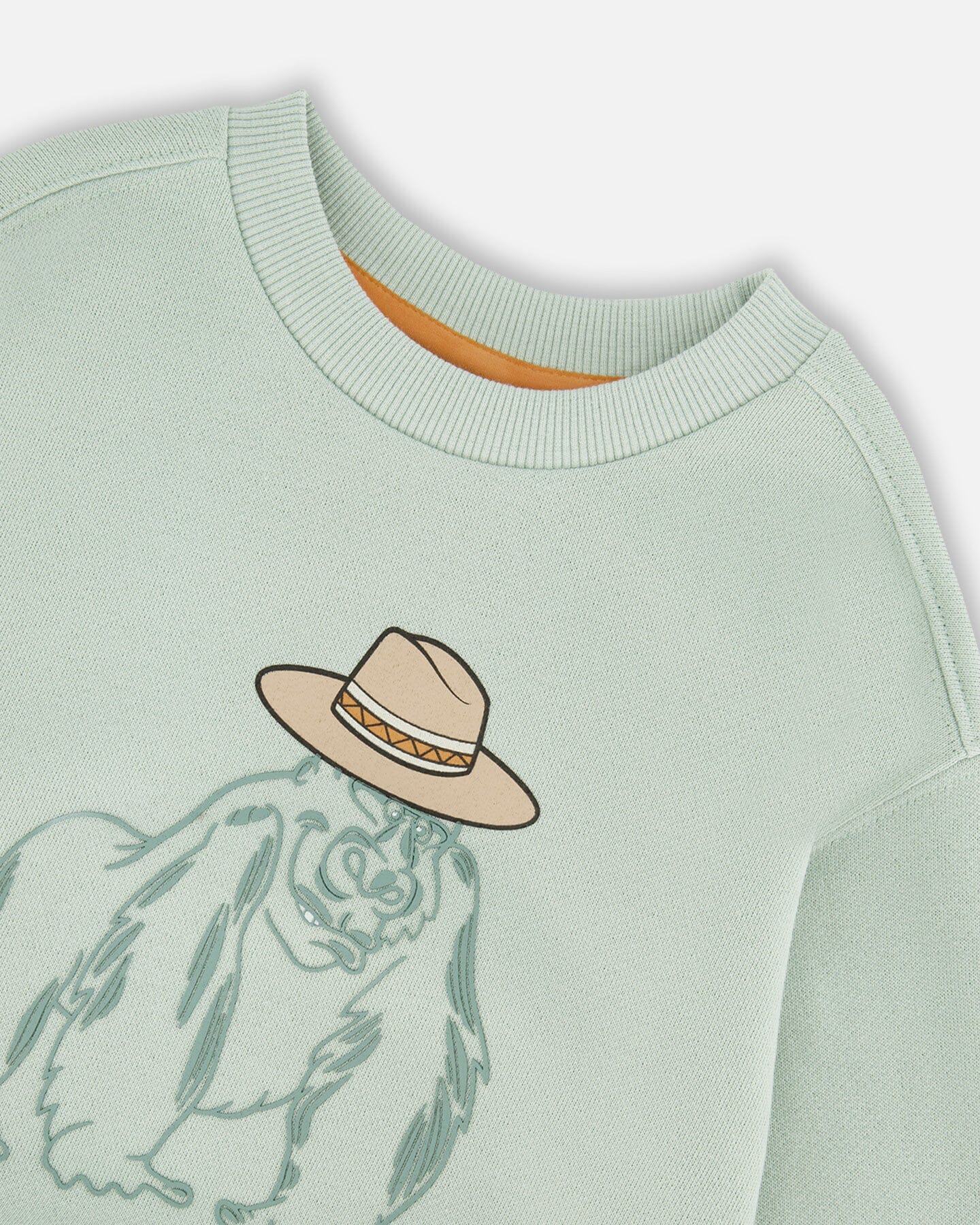 French Terry Sweatshirt Mint Green