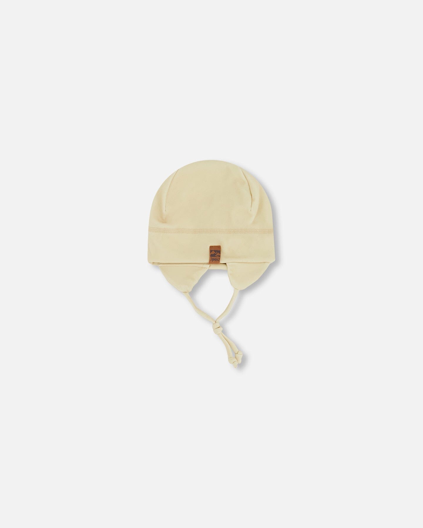 Baby Mid-Season One-Piece Outerwear With Hat Beige