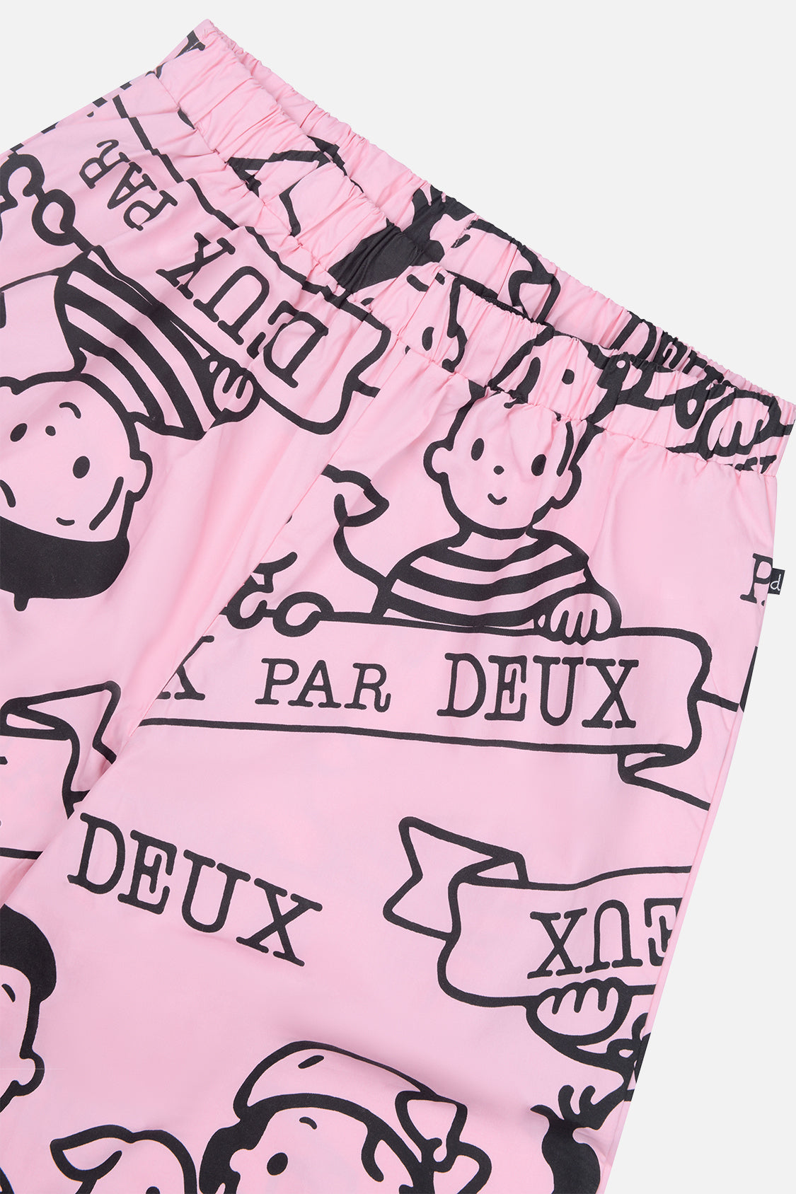 40th Anniversary Adult Printed Poplin Pant Soft Pink
