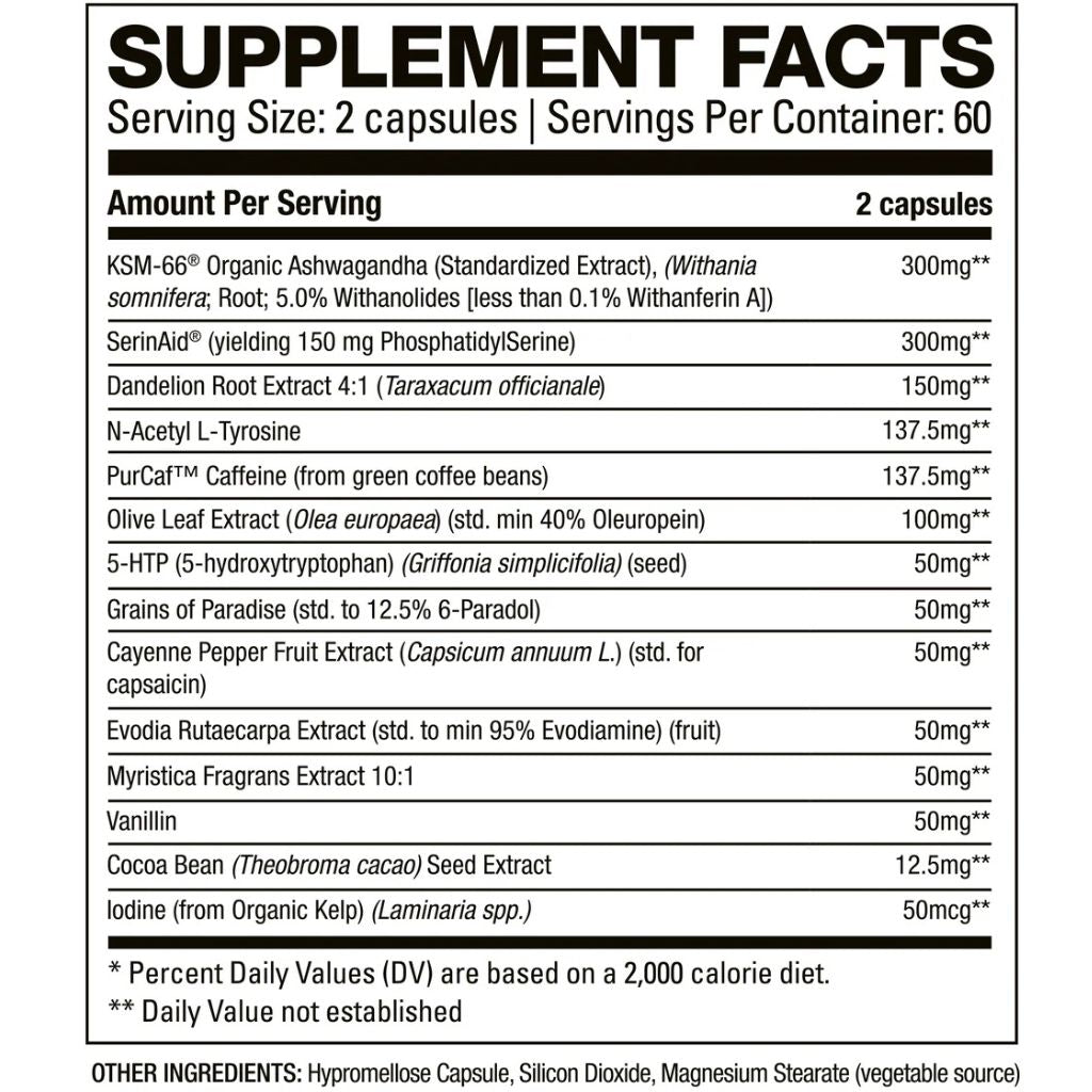 HD Muscle BURNHD, 60 Servings