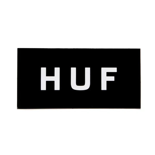 HUF 'Box Logo' Sticker - Black