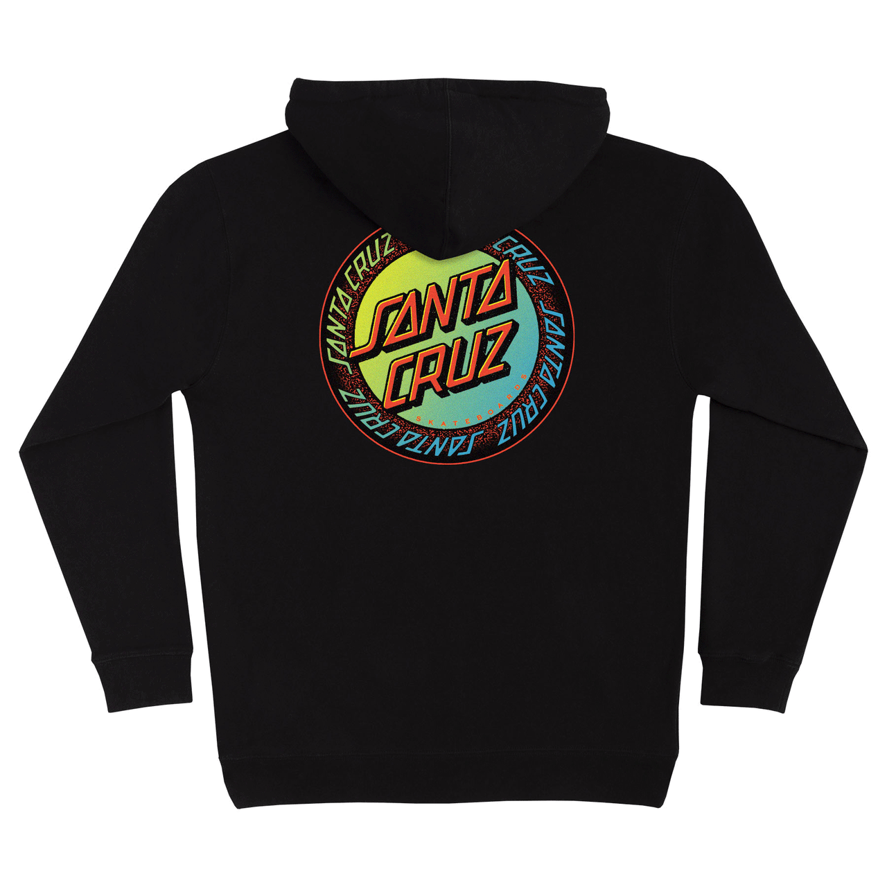 Santa Cruz 'Loud Ringed Dot' Hoodie - Black