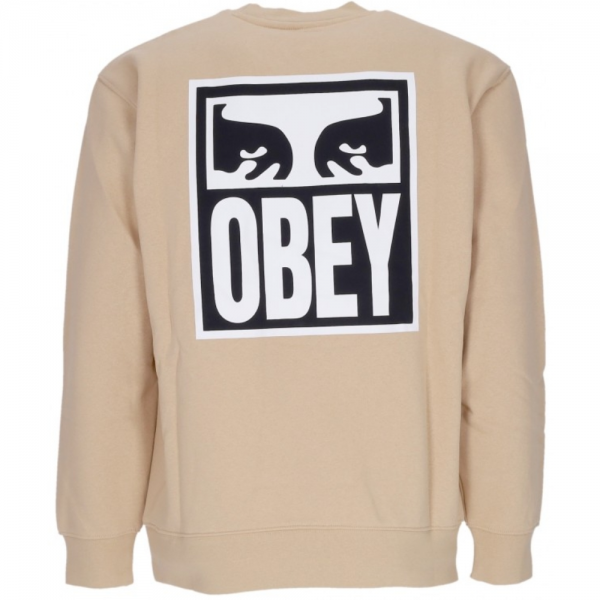 Obey 'Eyes Icon 2' L/S Tee - Irish Cream