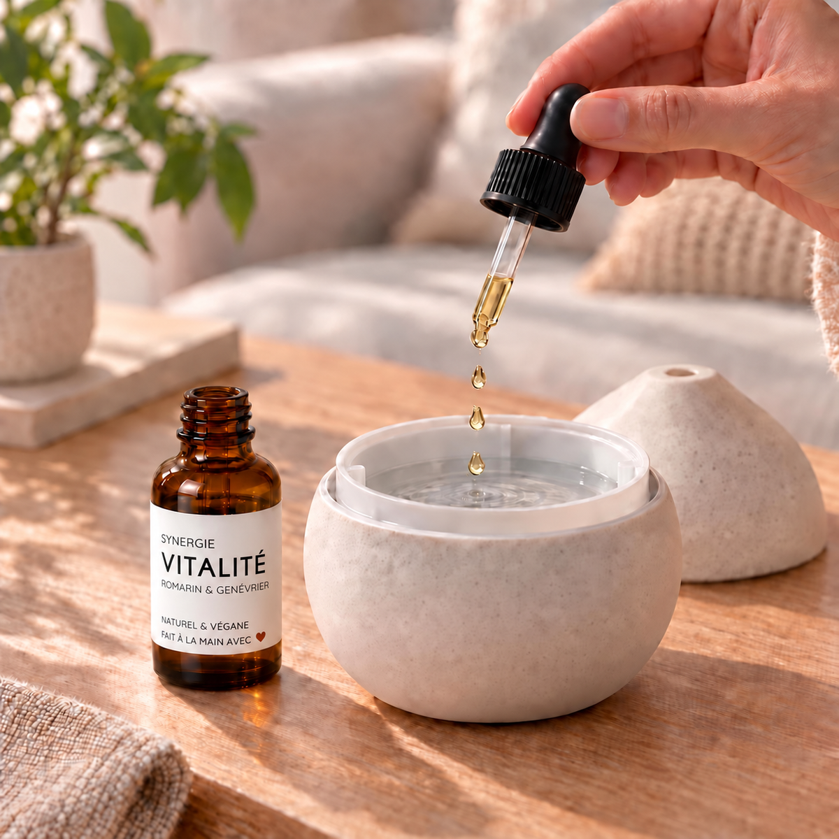 Synergie VITALITÉ romarin & génévrier