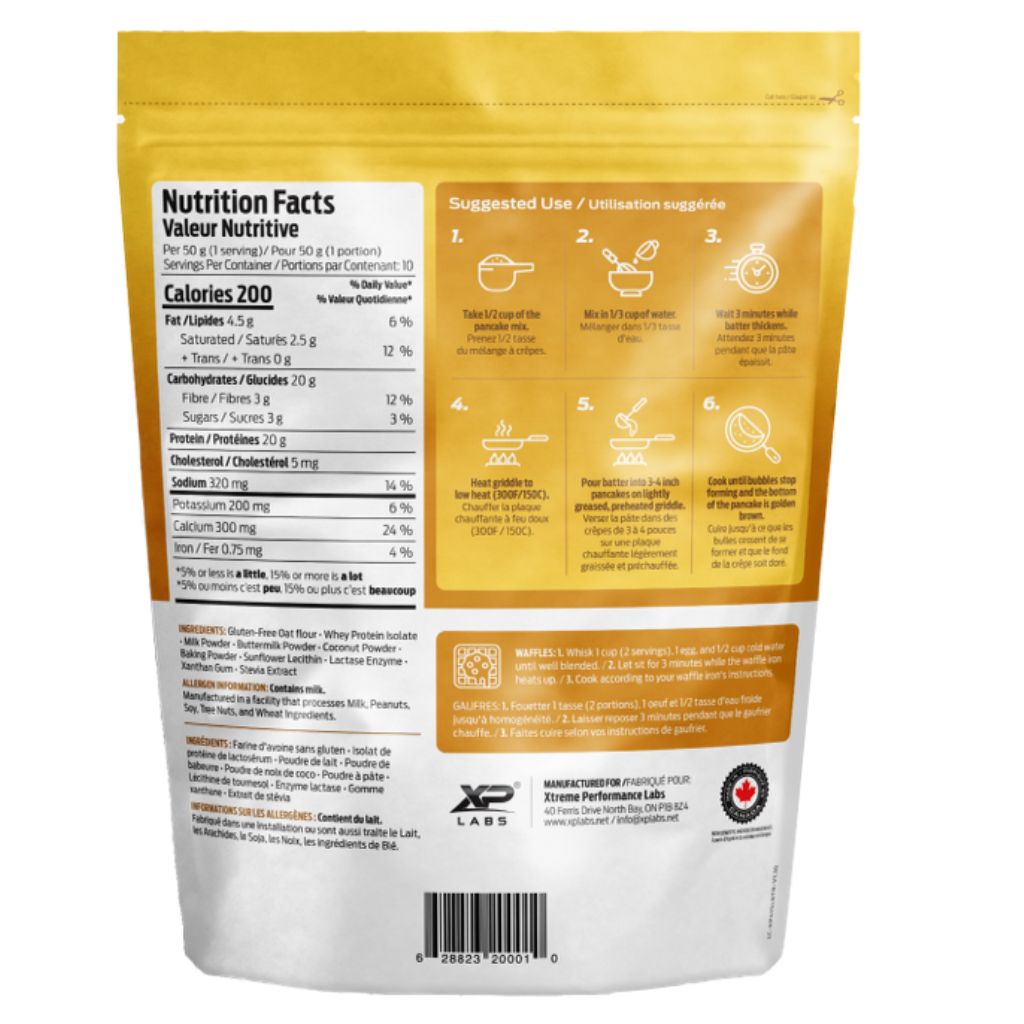 XP Labs ISOXP PROTEIN PANCAKE MIX, 500g