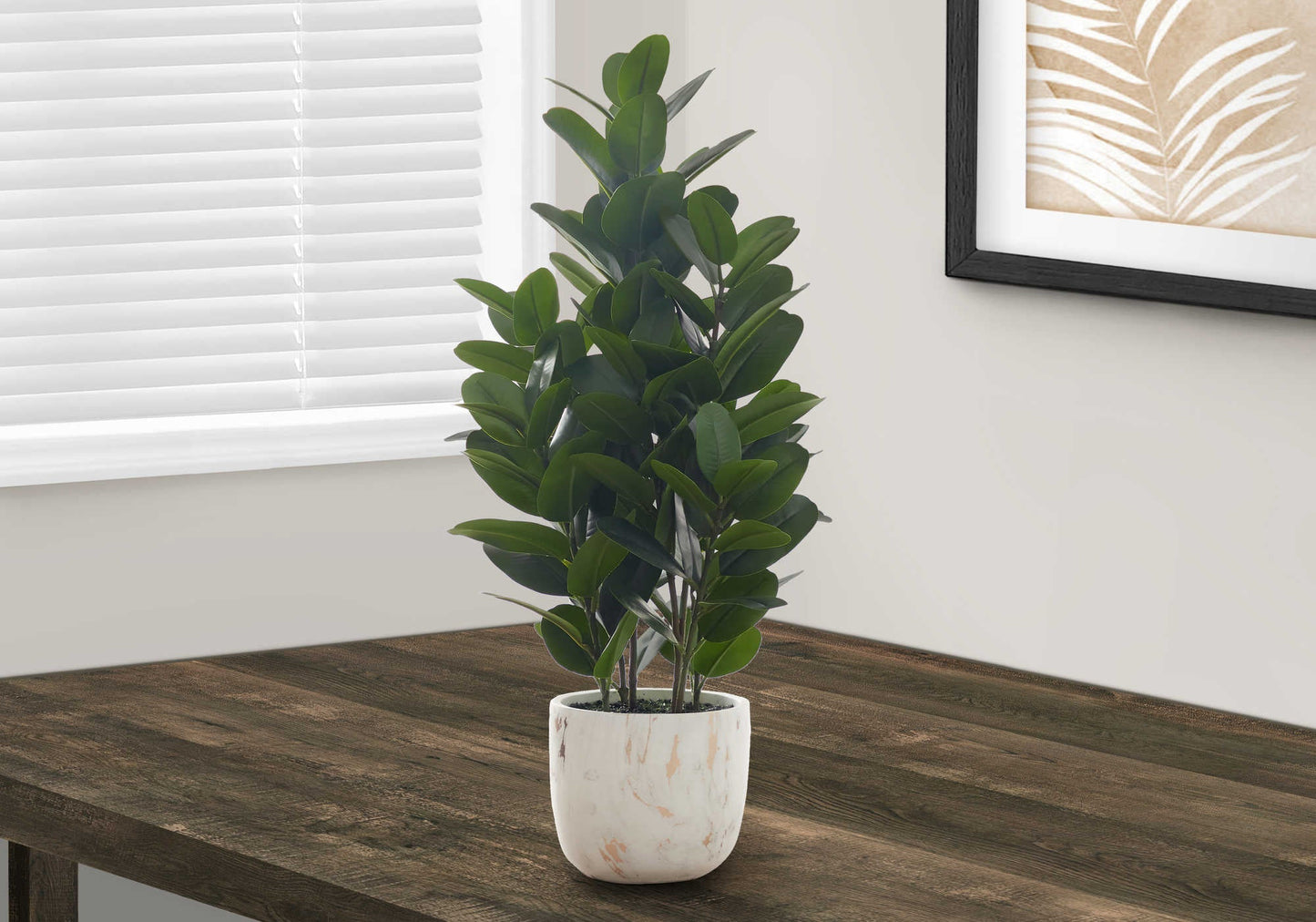 Plante artificielle - Garcinia d'intérieur en pot de 7", 31"H - Monarch (I 9507)
