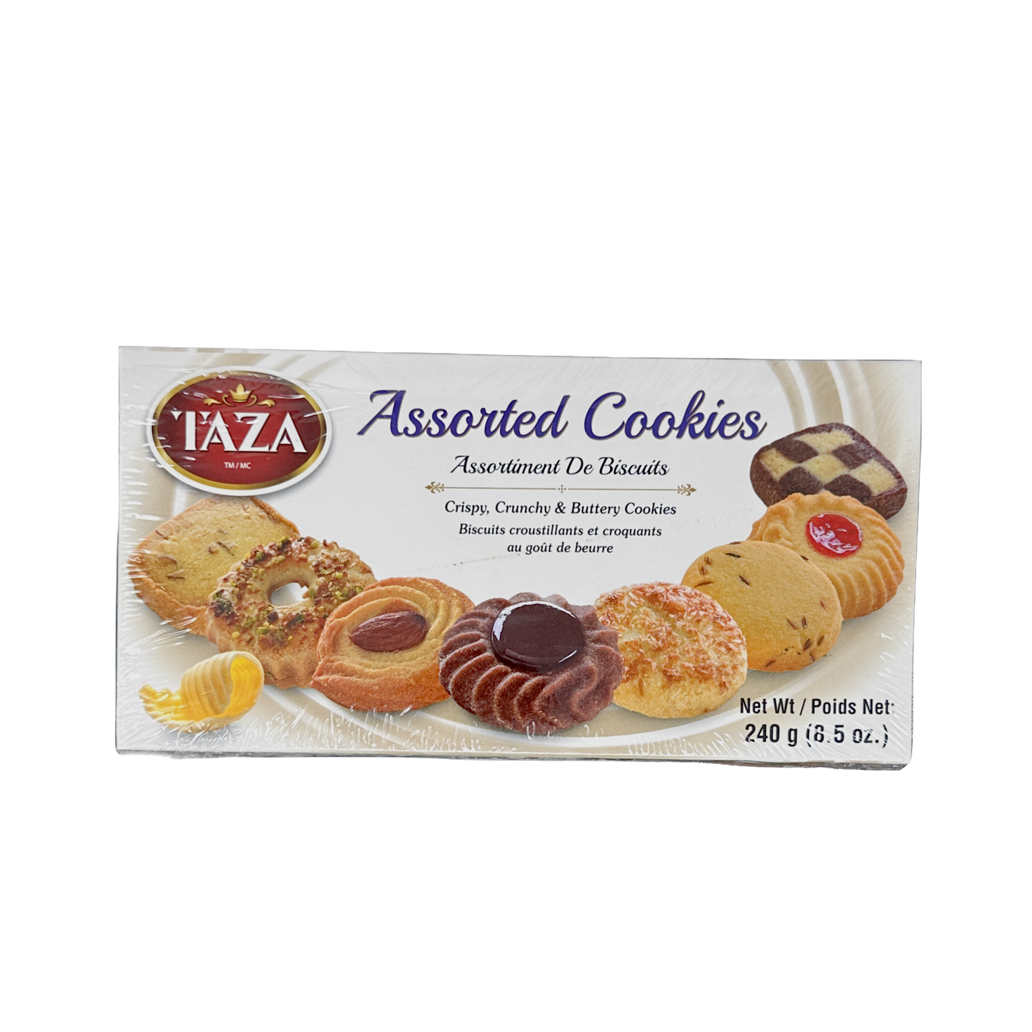 Taza Assorted Cookies 240g
