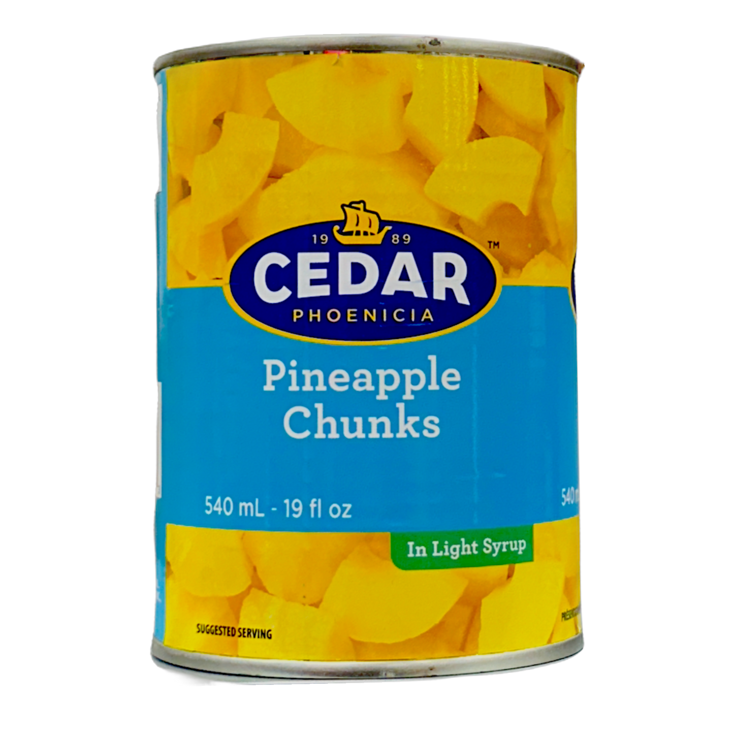 Cedar Pineapple Chunks 540ml