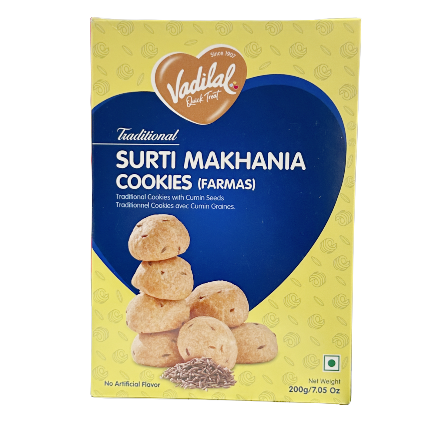 Vadilal Surati Makhania Cookies 200g