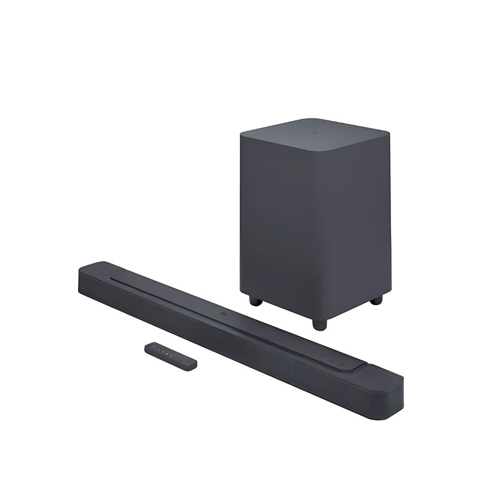 Barre de son 5.1 canaux JBL 550 W avec caisson de basses sans fil – Reconditionnée par JBL