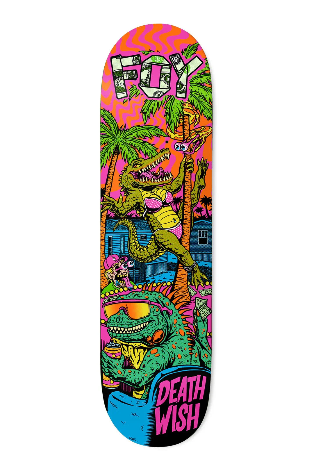 Deathwish 'Jamie Foy Dysfunction' Deck - Multi