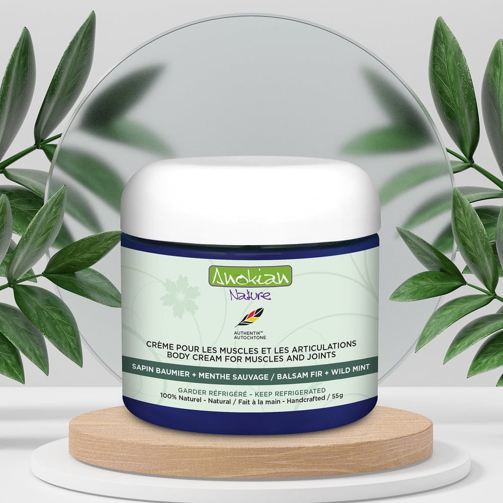 Crème naturelle pour tensions et inconfort | Sapin baumier & menthe sauvage