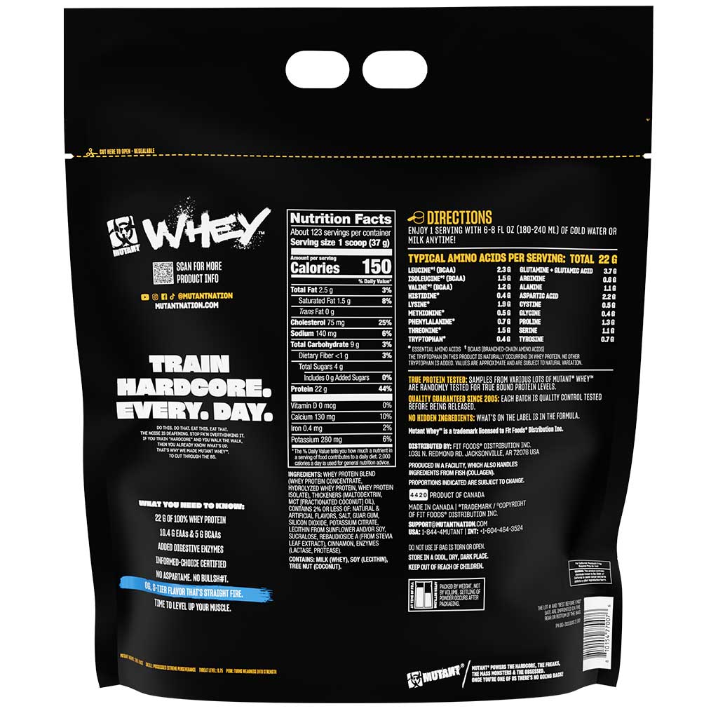 Mutant WHEY, 10lb