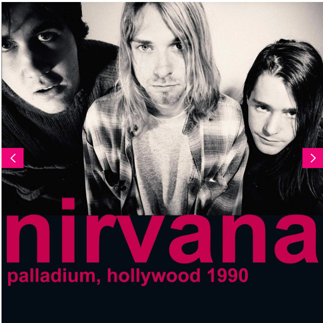 Nirvana / Palladium, Hollywood 1990 - 2LP UNOFFICIAL