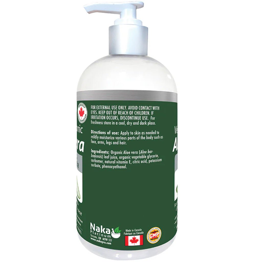 Naka Platinum ALOE VERA GEL, 120ml