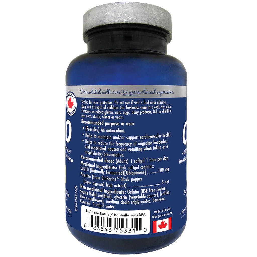 Naka Platinum COQ10 (100mg), 120 Softgels