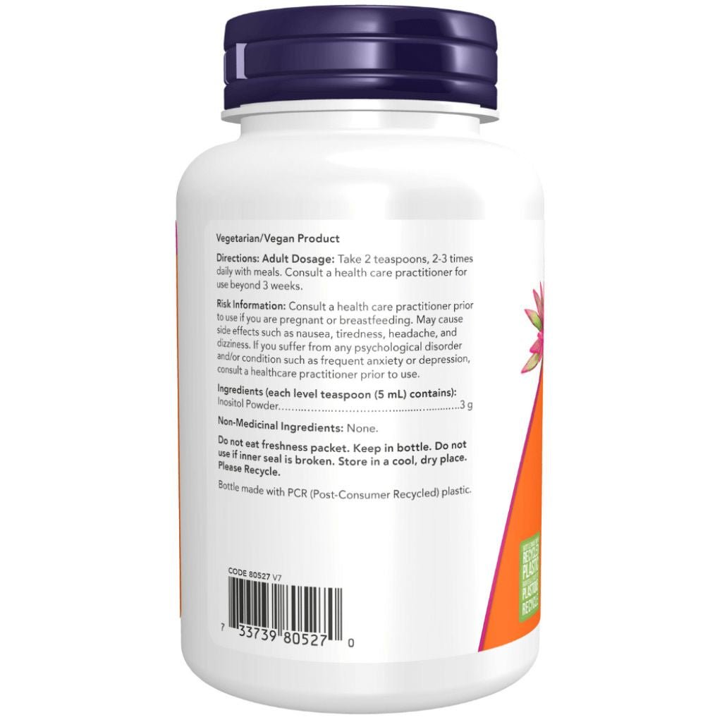 Now INOSITOL 100% PURE, 113g