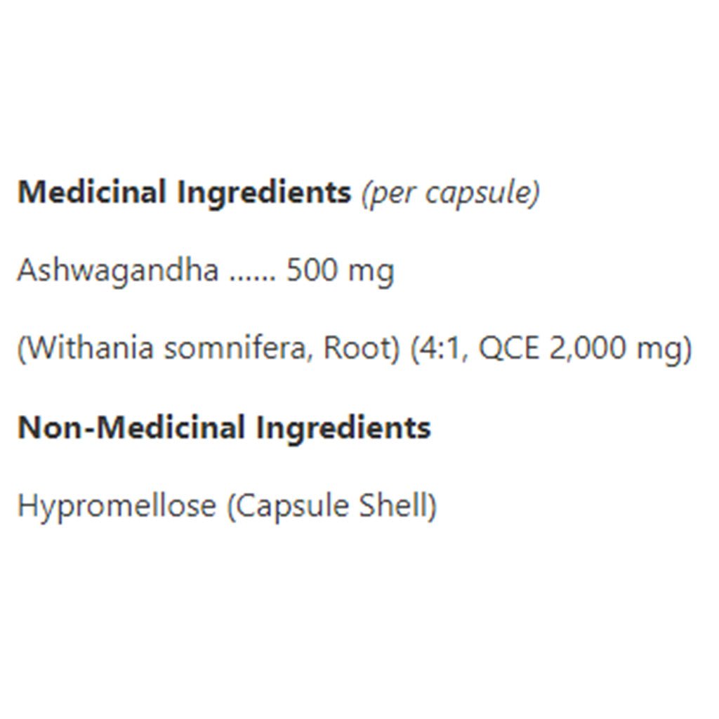 Nutridom ASHWAGANDHA 2000, 60 VCaps