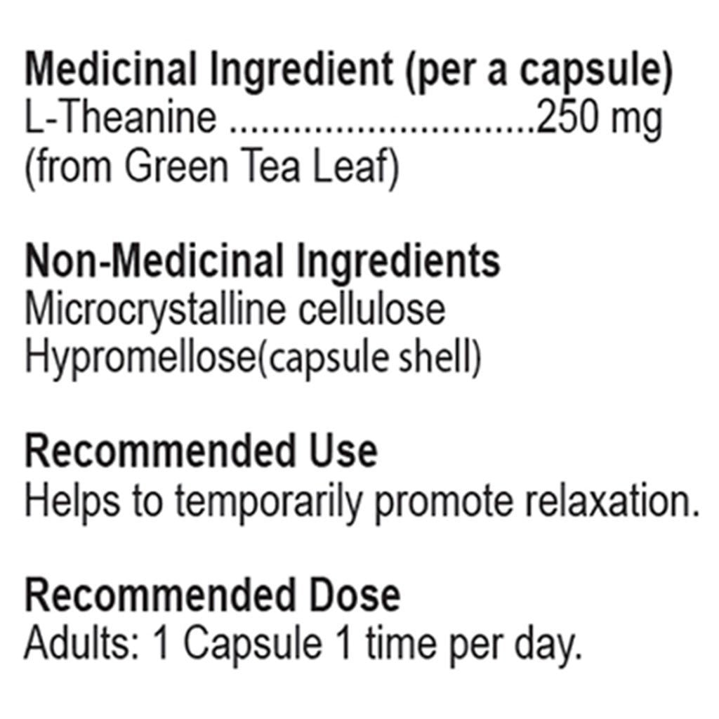 Nutridom L-THEANINE 250mg, 60 VCaps