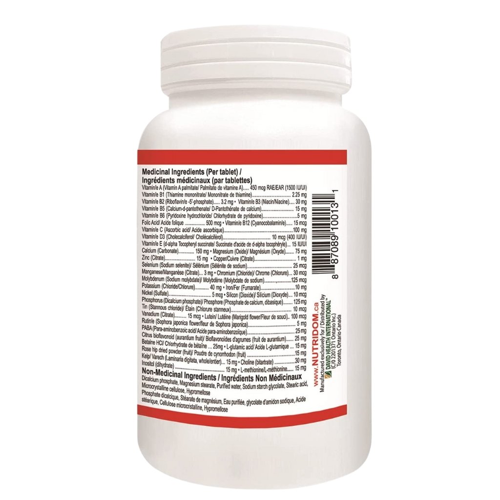 Nutridom MULTI VITAMIN DAILY, 120 Tabs