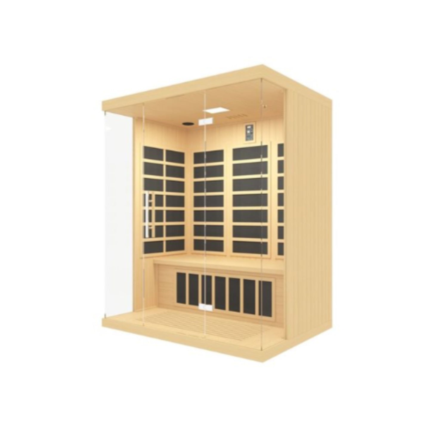 Westinghouse 3-Person Infrared Sauna - Hemlock Wood with LED Chromotherapy - Indoor Use Only (WES43-3100)