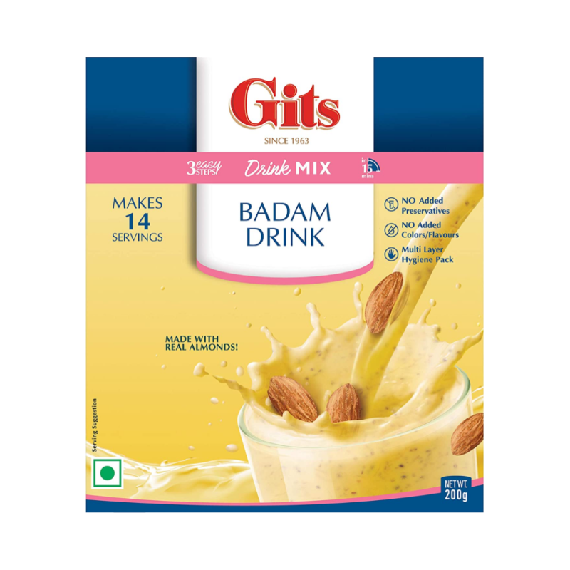 Gits Badam Drink Instant Mix 200g