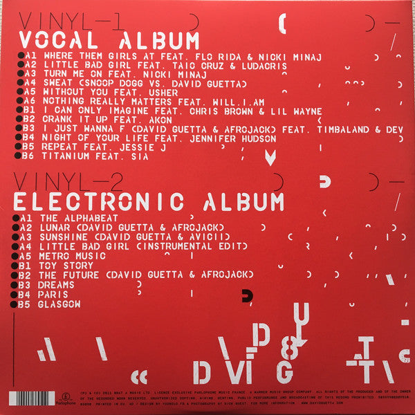 David Guetta / Nothing But The Beat - 2LP