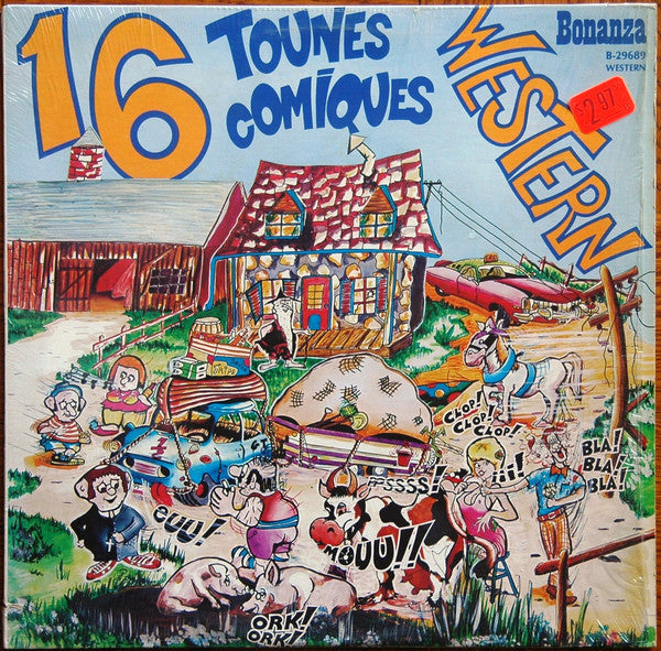 Various / 16 Tounes Comiques Western - LP (used)