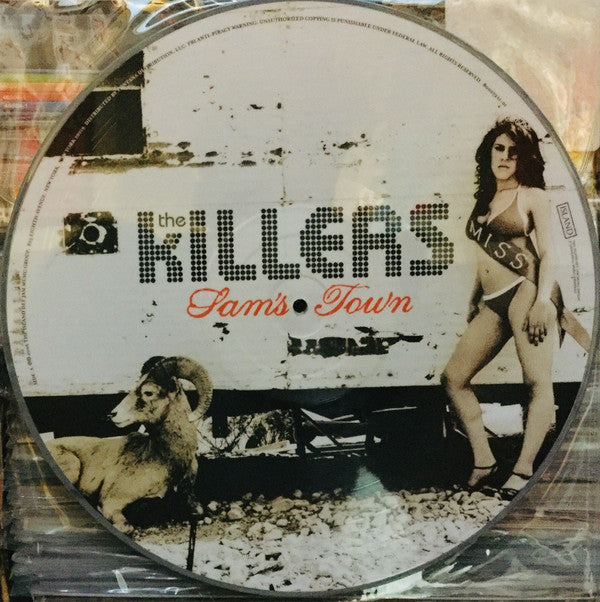 The Killers – Sam's Town - LP (PICTURE DISC GREY RIM)