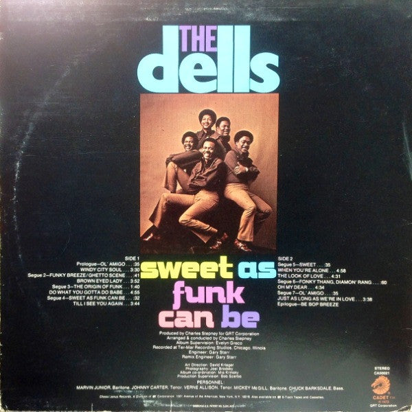 The Dells / Sweet As Funk Can Be - LP (Occasion)