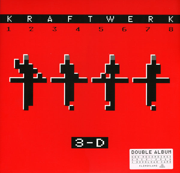 Kraftwerk / 3-D (1 2 3 4 5 6 7 8) - 2LP