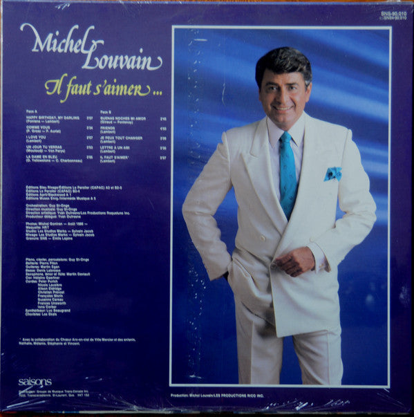 Michel Louvain / Il Faut S'aimer - LP Used