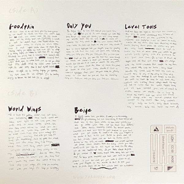 Yoke Lore / Goodpain EP - 10" Used color