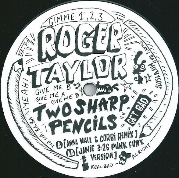Roger Taylor / Two Sharp Pencils (Get Bad) - LP 33 tours