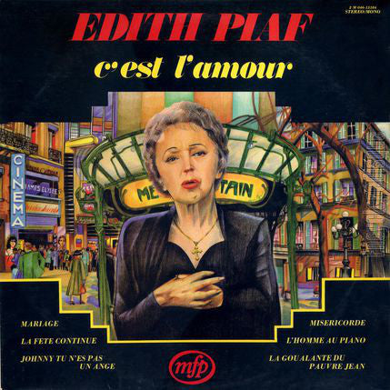 Edith Piaf / C'Est L'Amour - LP (Used)