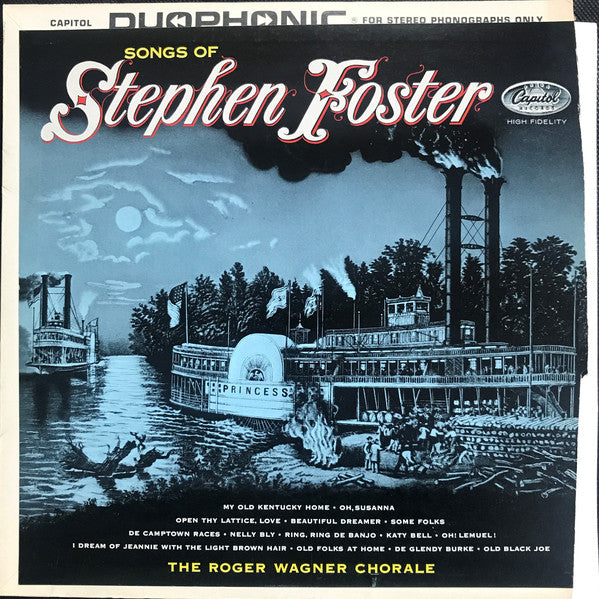 The Roger Wagner Chorale / Songs Of Stephen Foster - LP (Used)
