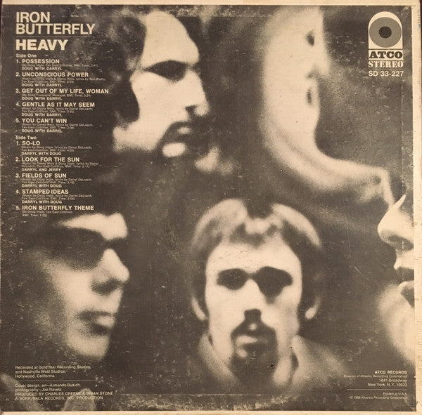 Iron Butterfly / Heavy - LP Used
