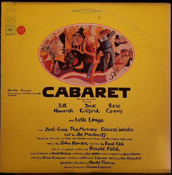 Harold Prince (In Association With) Ruth Mitchell / Cabaret (Original Broadway Cast) - LP (used)