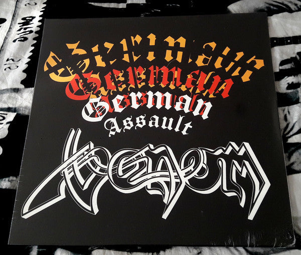 Venom / German Assault - LP SPLATTER